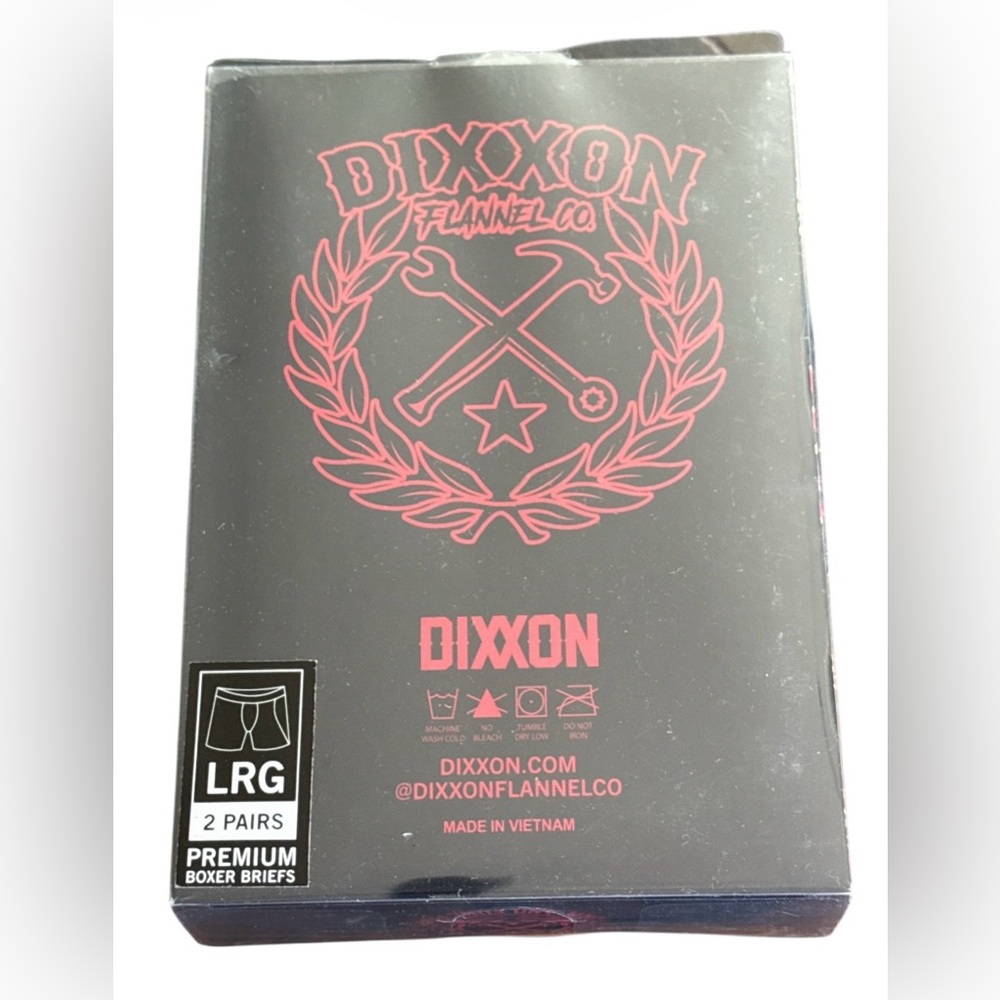๐ Dixxon red and black boxer brief underwear - Picture 3 of 4